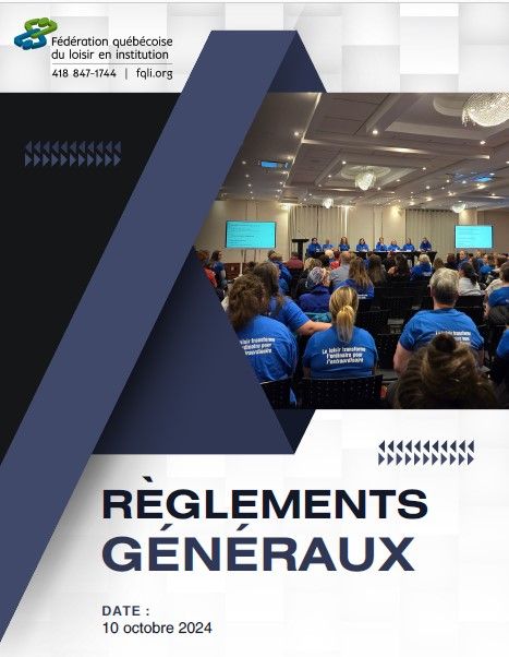 Règlements généraux